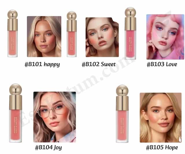 Beauty Glazed Velvet Liquid Blush