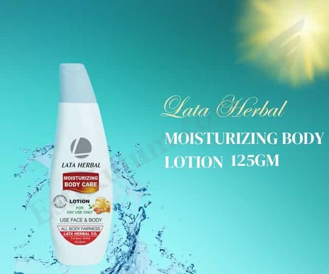 Lata Herbal Moisturizing Body Lotion - 125gm