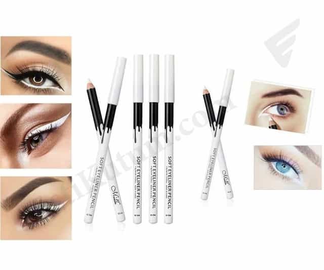 MN Menow Soft Eyeliner Pencil Kajal – White
