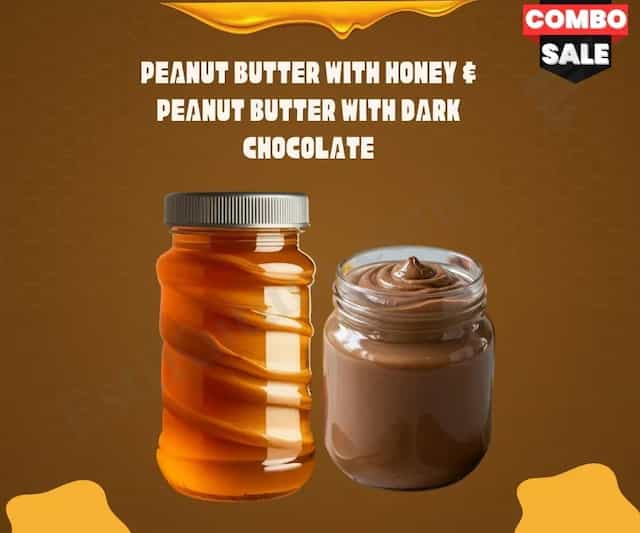 Peanut Butter with Honey and Dark Chocolate Combo