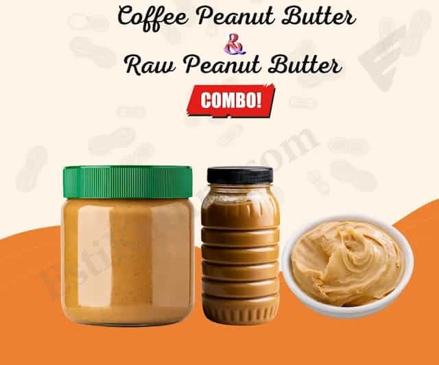 Raw and Coffee Peanut Butter Combo