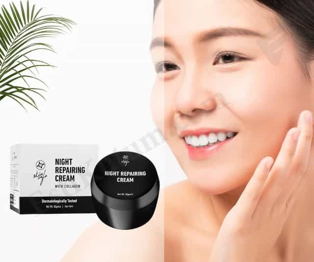 Skin Cafe Night Repairing Cream with Collagen – 50gm